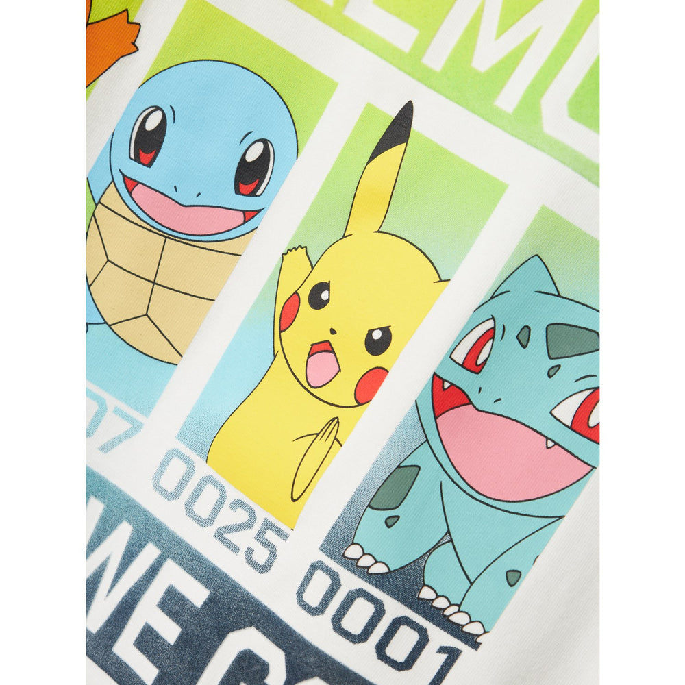 Køb Name It Cloud Dancer Mabr Pokemon Regular T-Shirt Noos