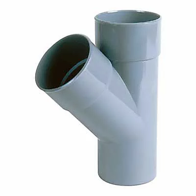 Culotte simple 45° mâle femelle ø80 mm