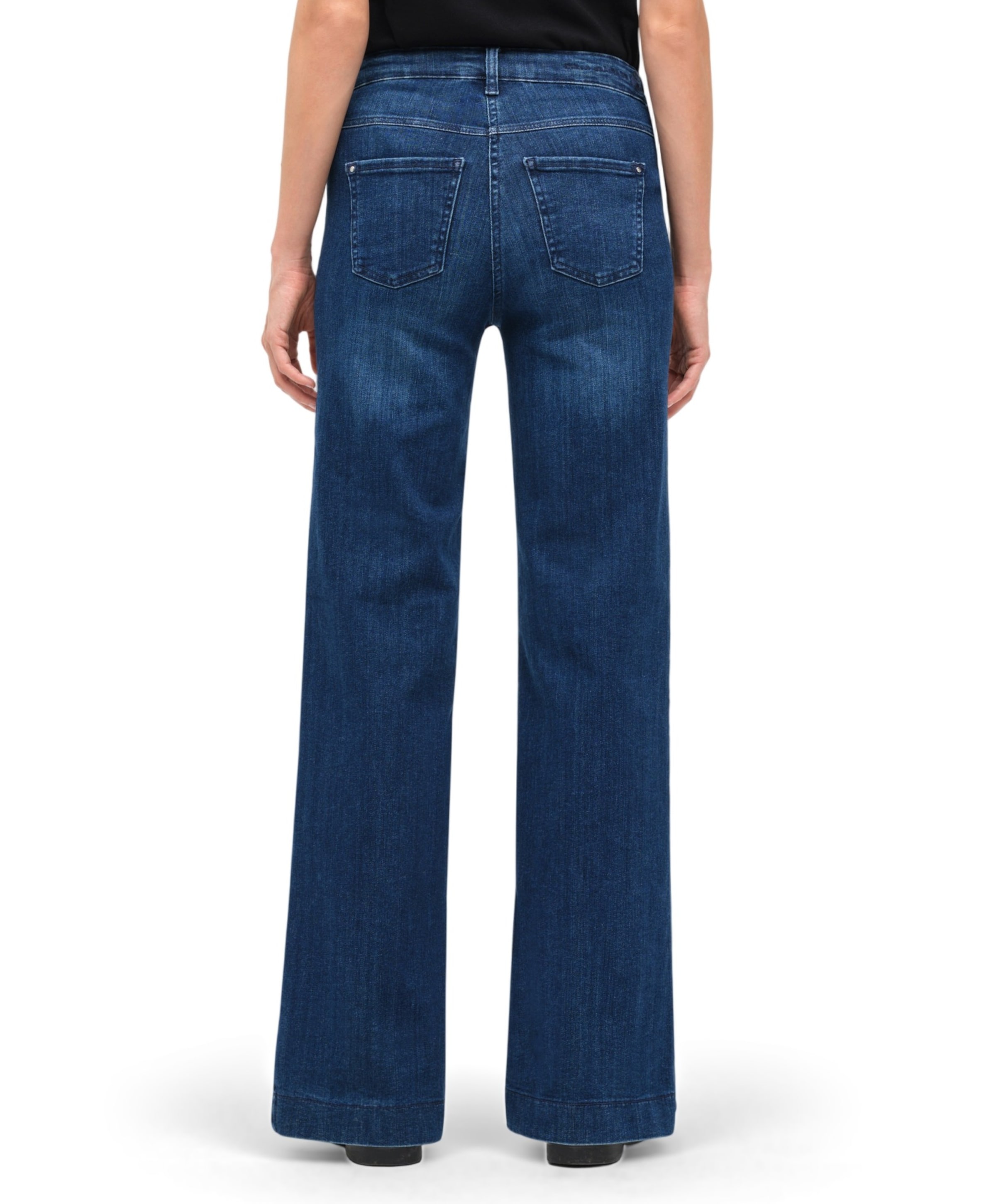 MAC DREAM WIDE dames jeans blauw