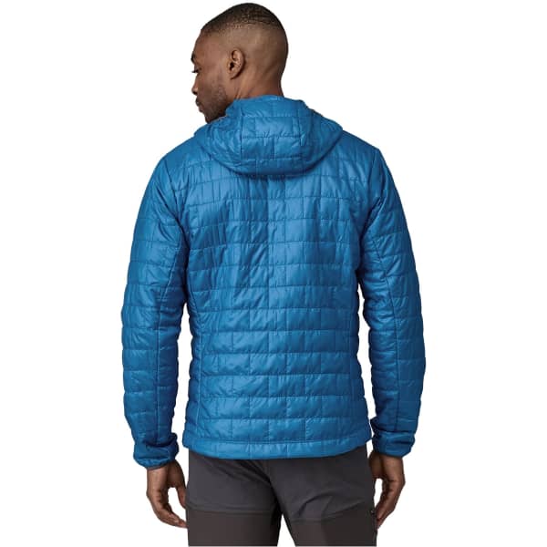 Doudoune randonnée PATAGONIA M'S NANO PUFF HOODY ENDLESS BLUE