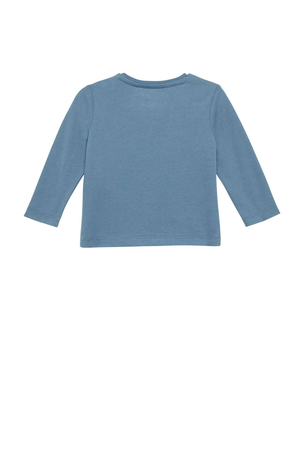s.Oliver baby longsleeve met printopdruk lichtblauw