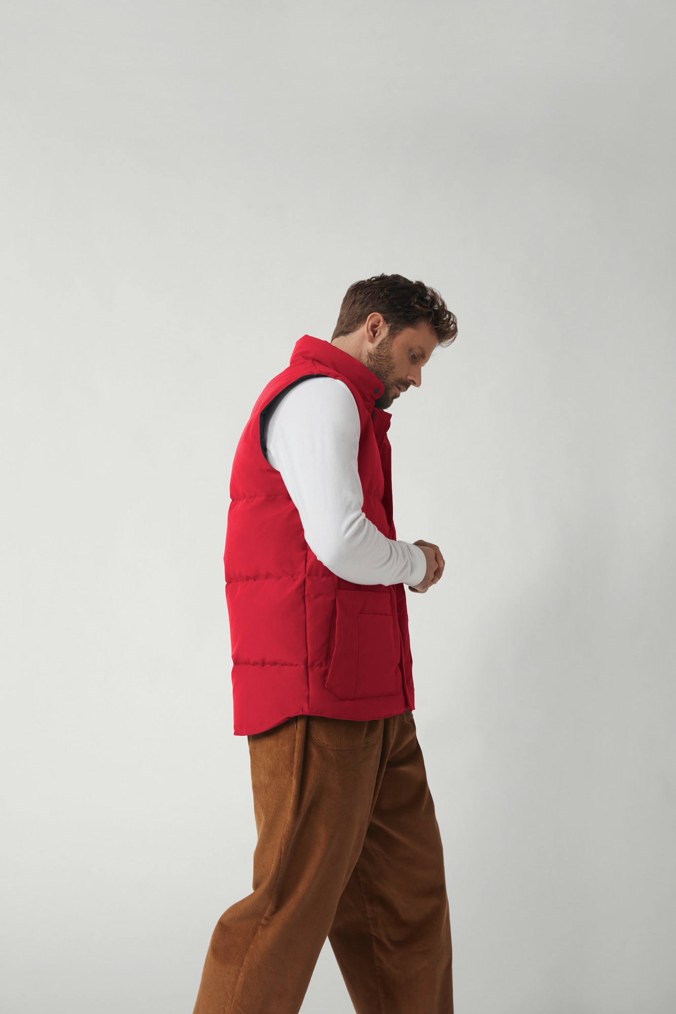 Canada Goose Gilets Freestyle Crew Vest Red