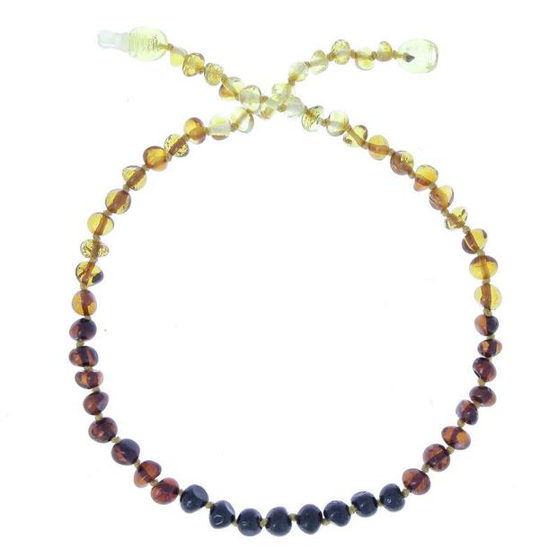 Collier Enfant Ambre Baltique Rainbow - BALTIC WAY SHOP