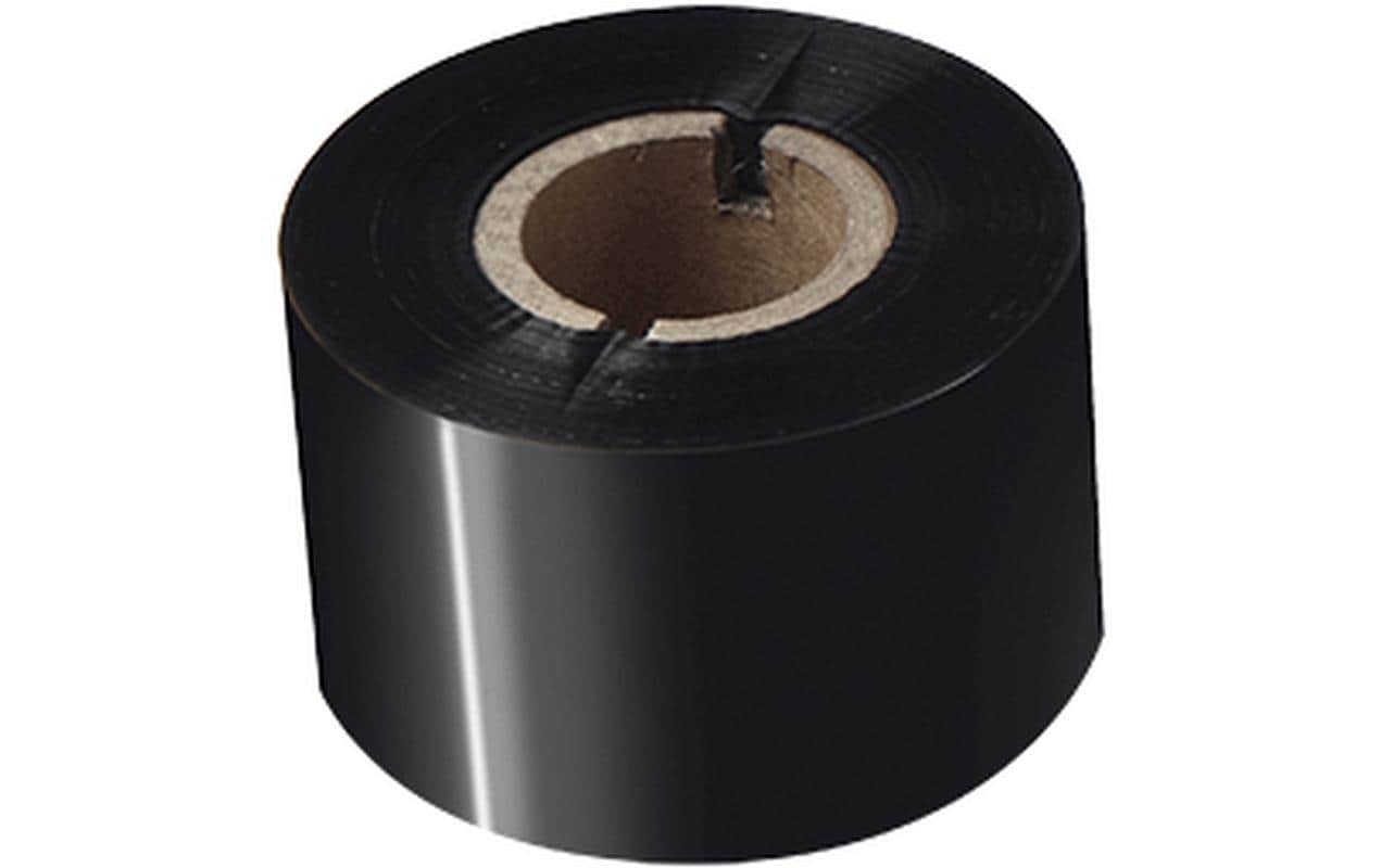 Premium Thermotransfer-Wachsband BWP-1D300-060Farbband, Schwarz