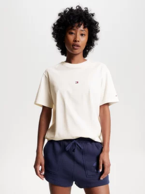 Camiseta Jersey Relaxed Fit com Logo