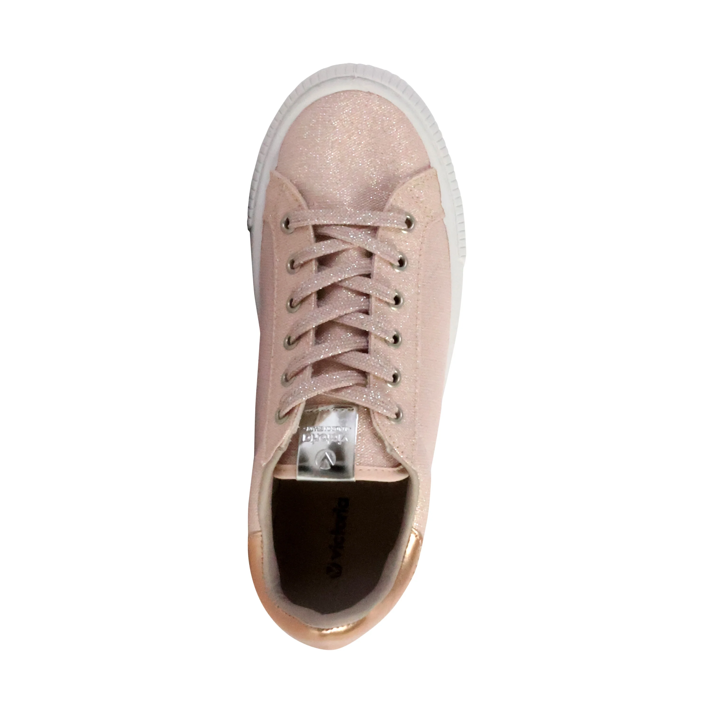 Basket basse à lacets | Rose