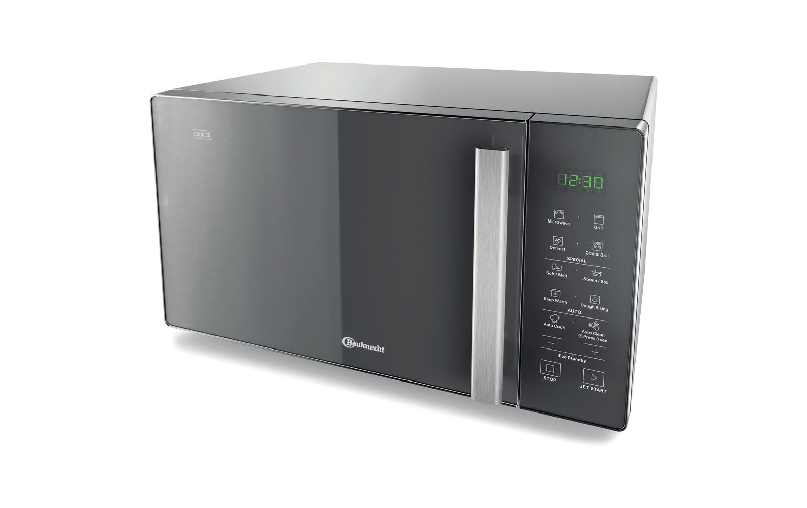 Mikrowelle mit Grill MW 254 SM Schwarz<br>Freistehender Mikrowellenherd mit Grillfunktion
