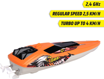 Dickie Toys Sea Hawk Radiostyrt Båt