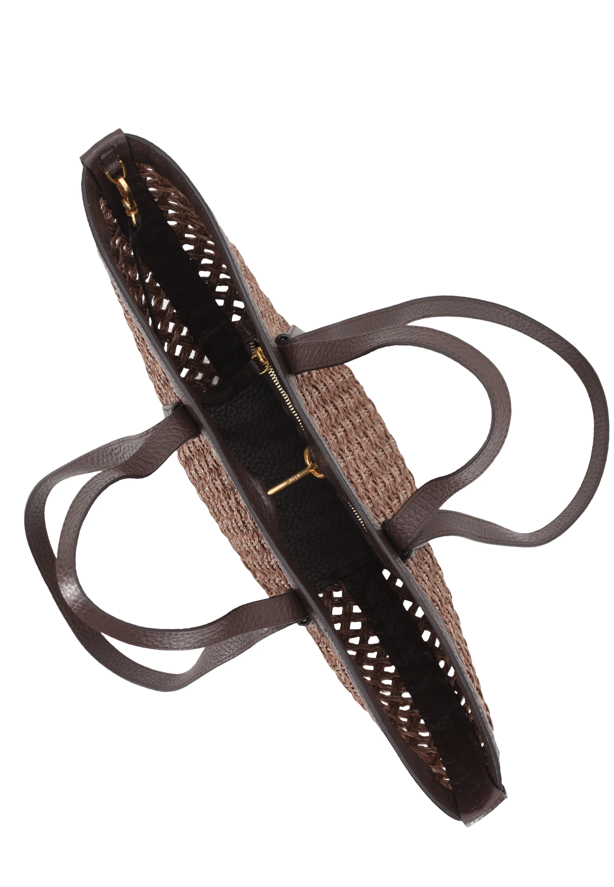 Shopper COSMO medium Raffia/leather Standard
