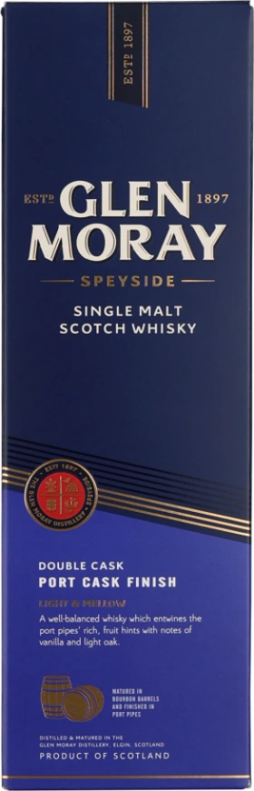 GLEN MORAY PORT CASK FINISH ELGIN CLASSIC 70CL