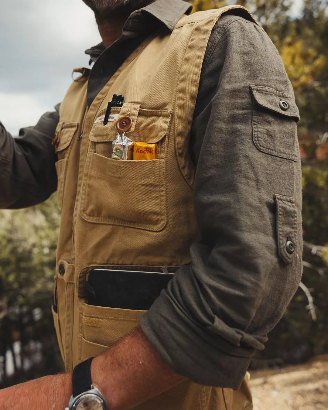 Adventure Vest Herre 455/Spruce Green