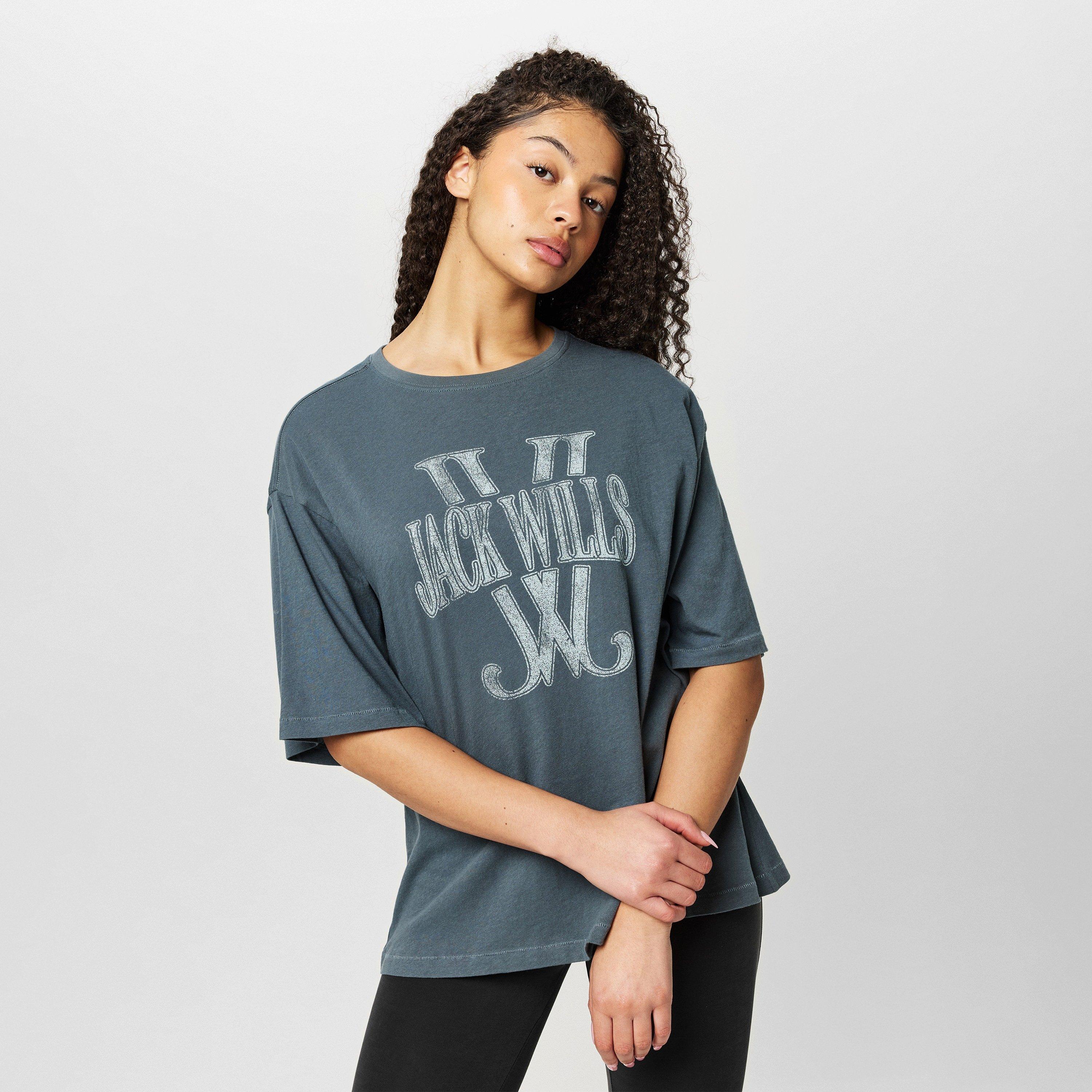 Jack Wills JW Laundered T Shirt Womens