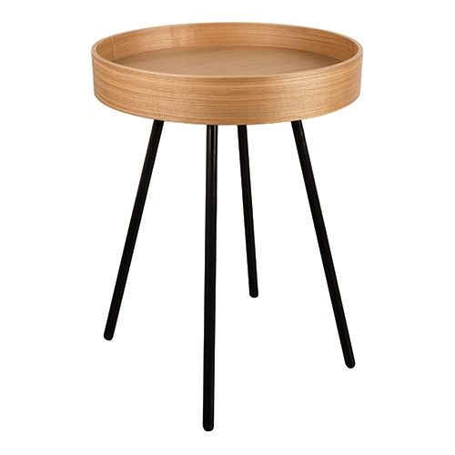 Bijzettafel Tray eiken