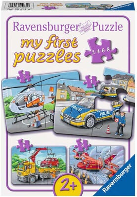 Ravensburger Puslespill My Emergency Vehicles 20 Brikker