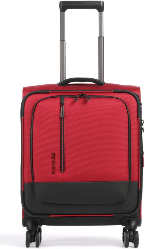 Travelite Crosslite Trolley (4 wielen) rood
