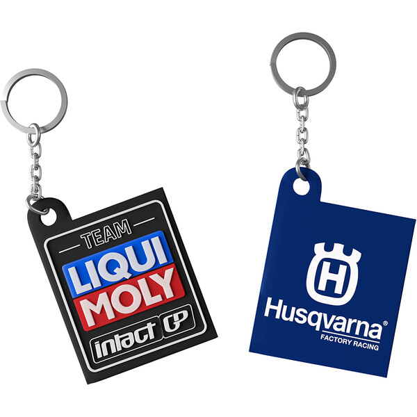 Ixon - Porte-clés caoutchouc Liqui Moly 23 Bleu