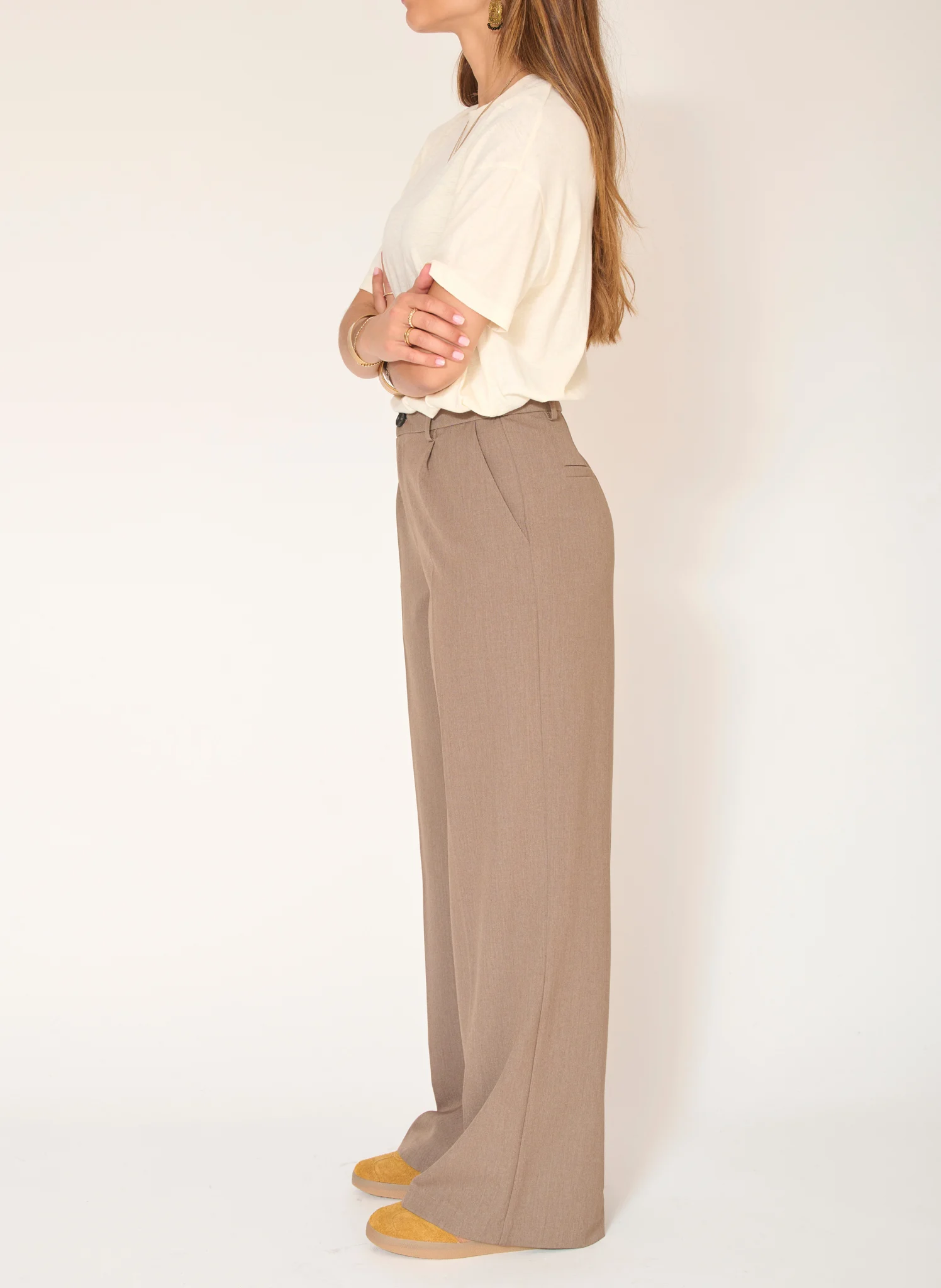 PANNACOTTA - Pantalon de tailleur | Marron