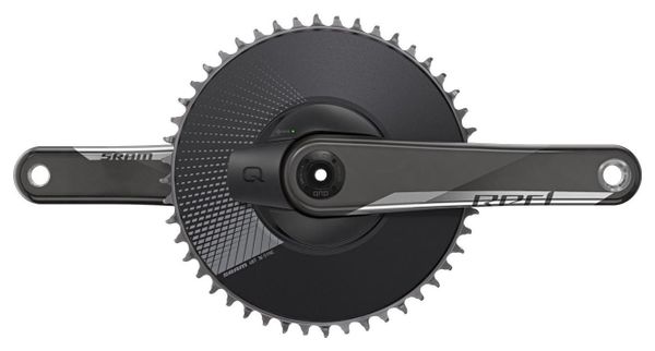 Pédalier Quarq Capteur de Puissance Sram Red D1 DUB Aero 50 Dents 1x12V (sans boitier) Noir