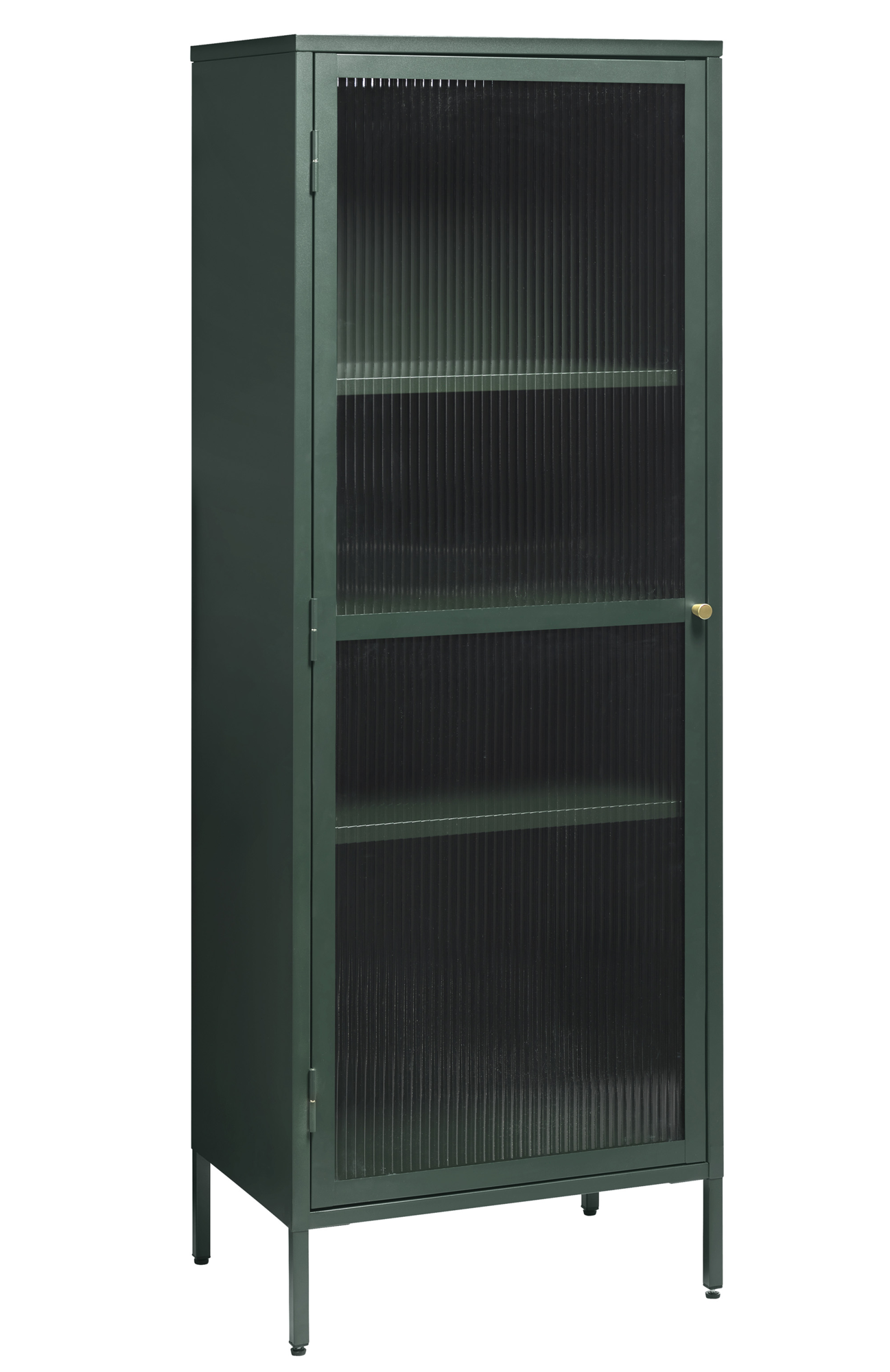 Vitrinekast Omeo 160x58 cm groen