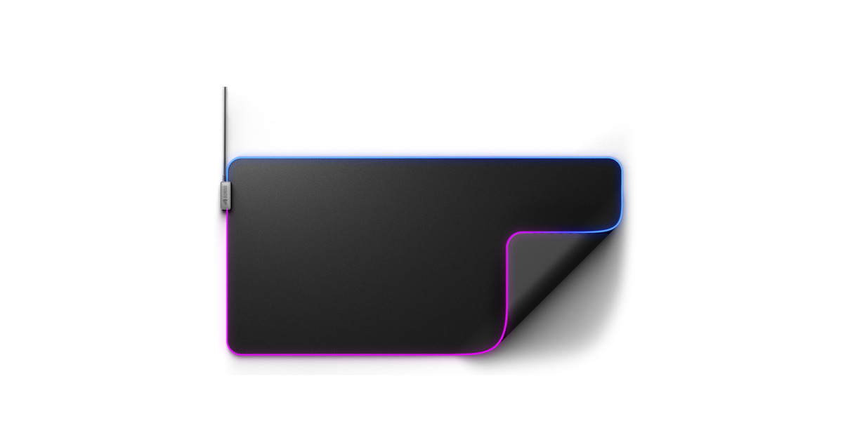 GloriousGMP 2 GLED - XXL gaming muismat  (Zwart, RGB)