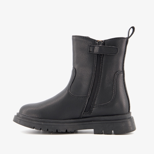 Blue Box meisjes chelsea boots met luipaardprint