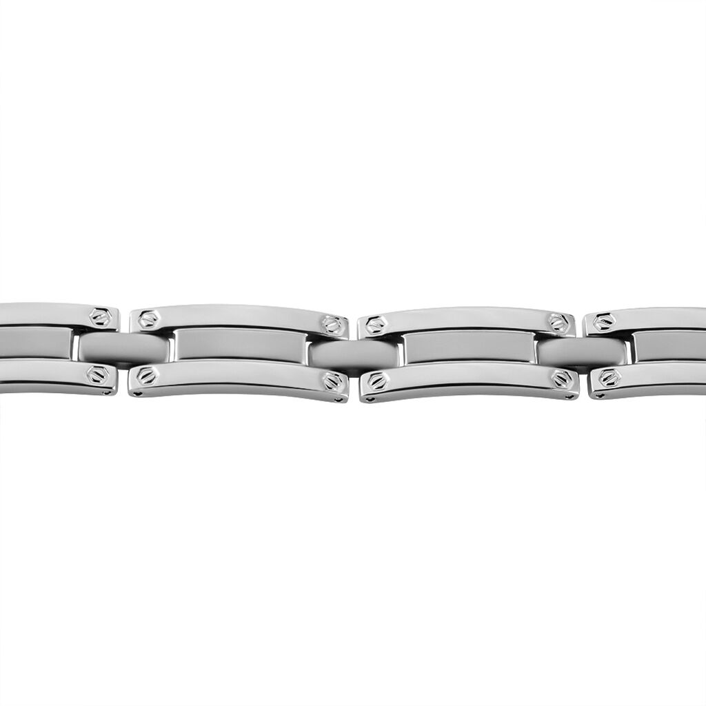 Bracelet Hector Acier Blanc