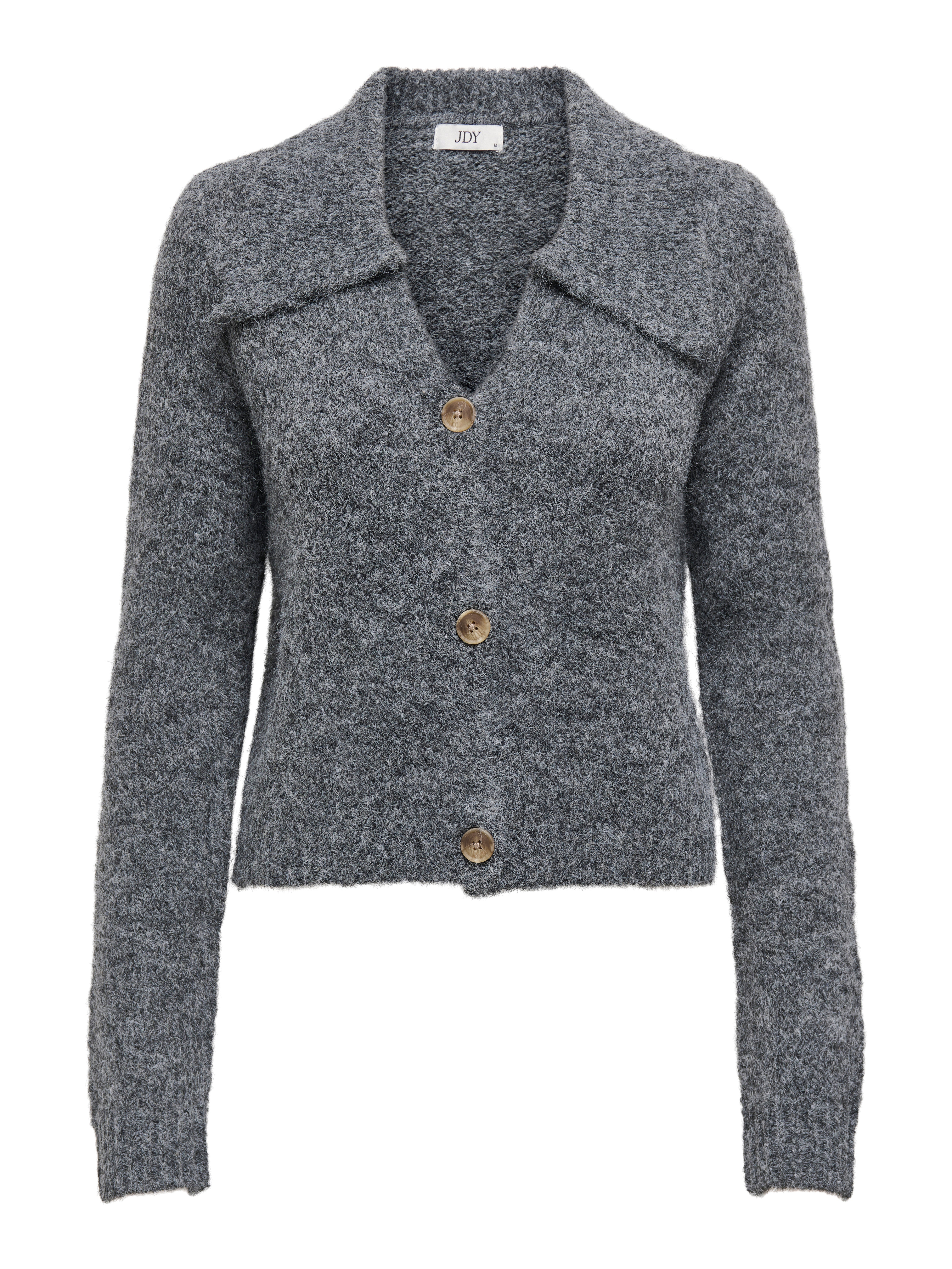 JDYZOEY Strickjacke Dark Grey Melange