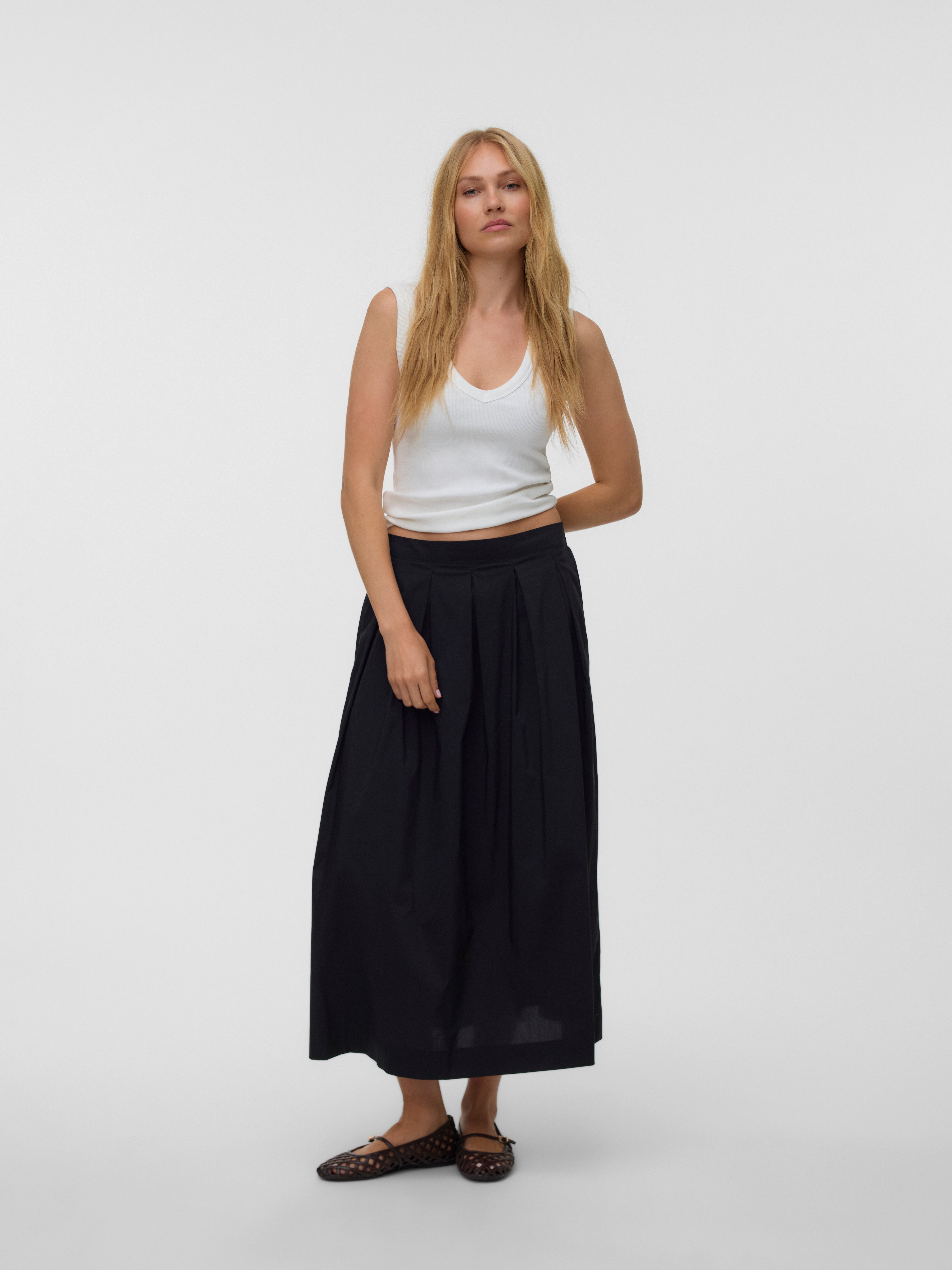 VMLOTUS Mid waist Lange rok