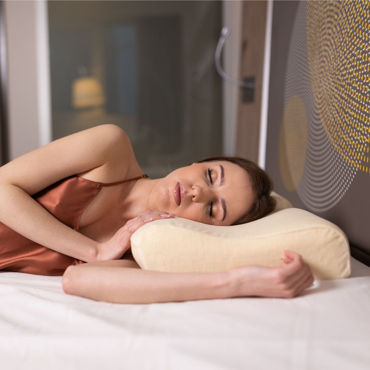 INPHYSIO Zervikalkissen DUO, Zwei Höhen, Premium Memory-Schaum