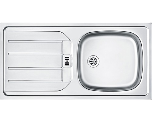 Held Furniture keukenblok zonder apparatuur Milan 390 cm grijs hoogglans gedemonteerd omkeerbaar model 636.1.6211