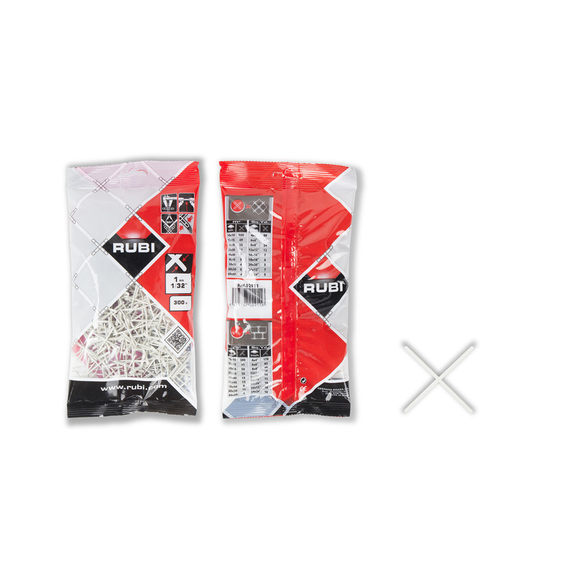 Rubi tegelkruisjes 1.0mm
