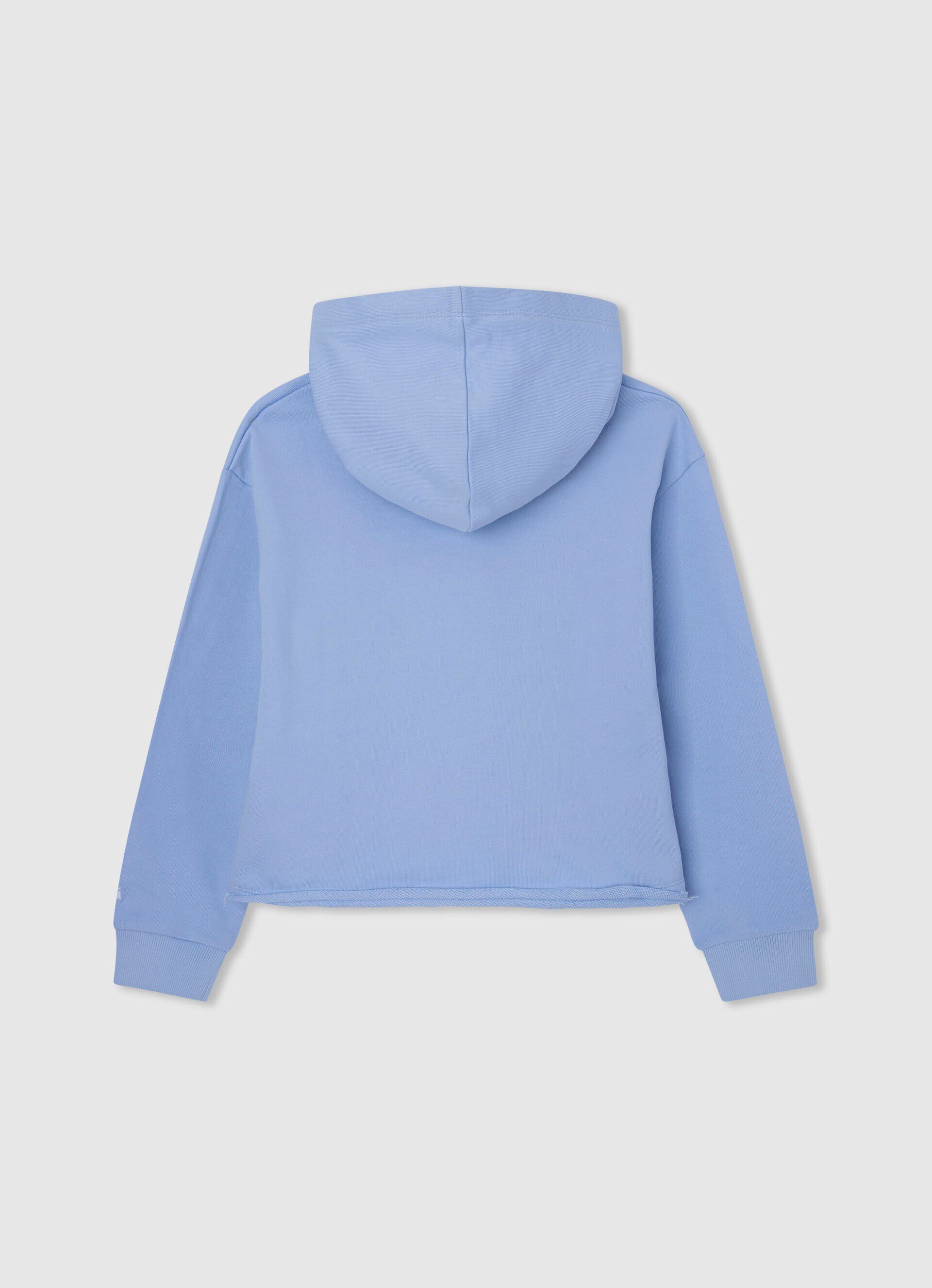 MOLETOM DE ALGODÃO - azul-marinho