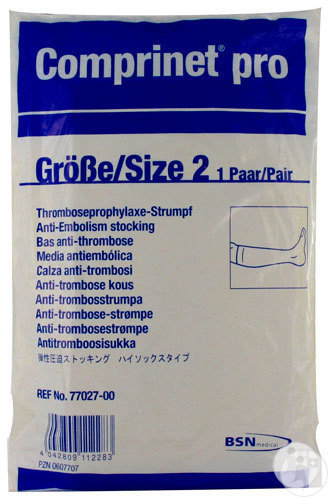 Bsn Medical Comprinet Pro Knee Bas Anti-Embolie Taille 2 Paire 1 (7702700)