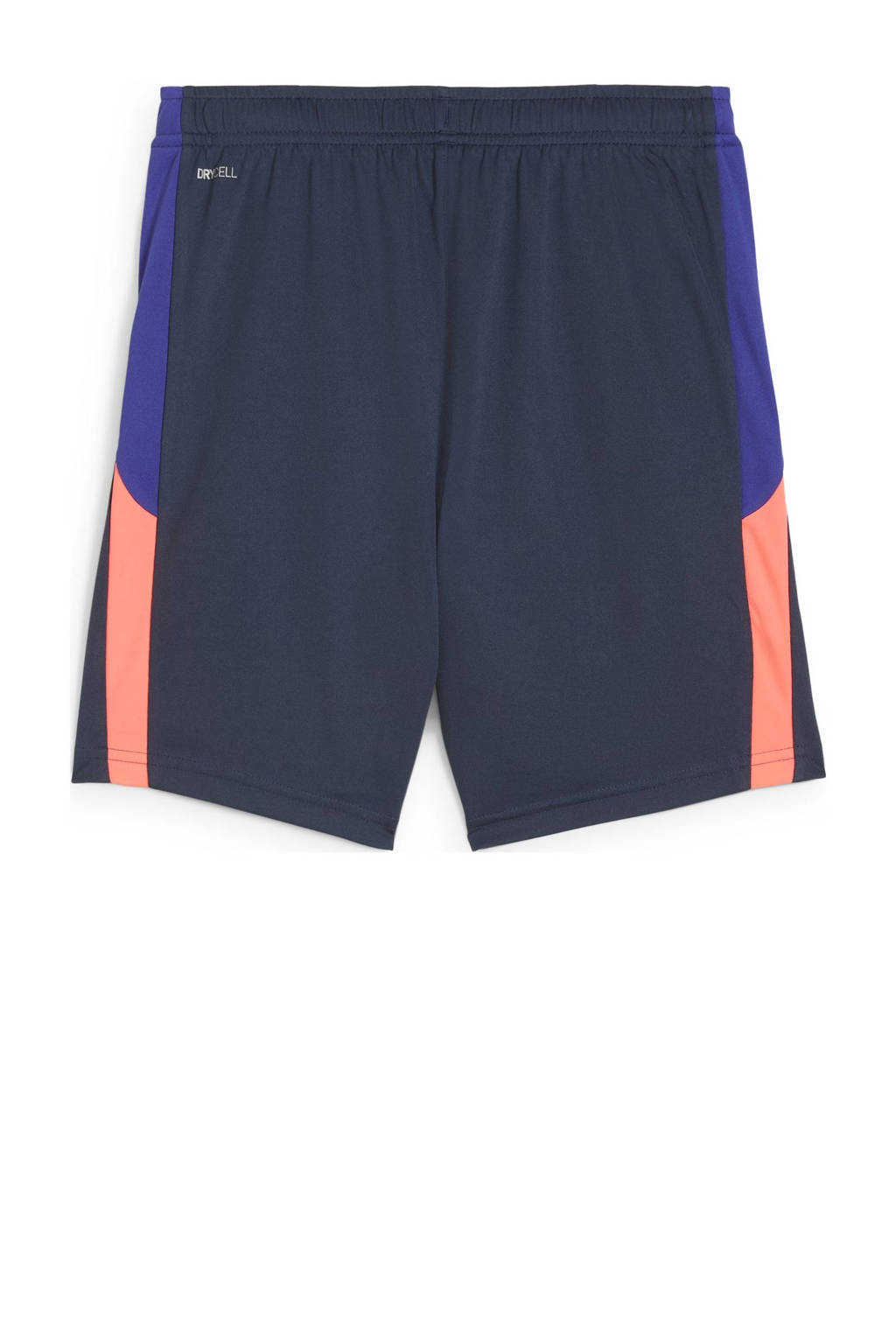 Puma sportshort donkerblauw/blauw/oranje