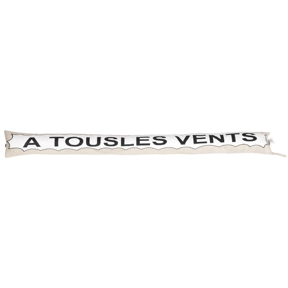 Bas de porte avec message L.85 cm