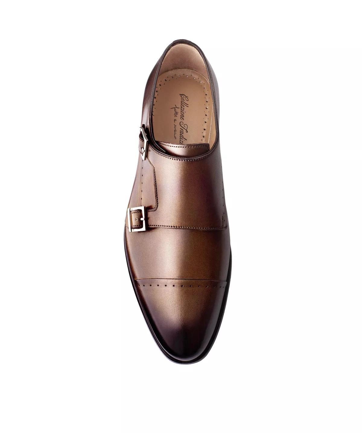 Boucles FELICIANO Marron Patiné