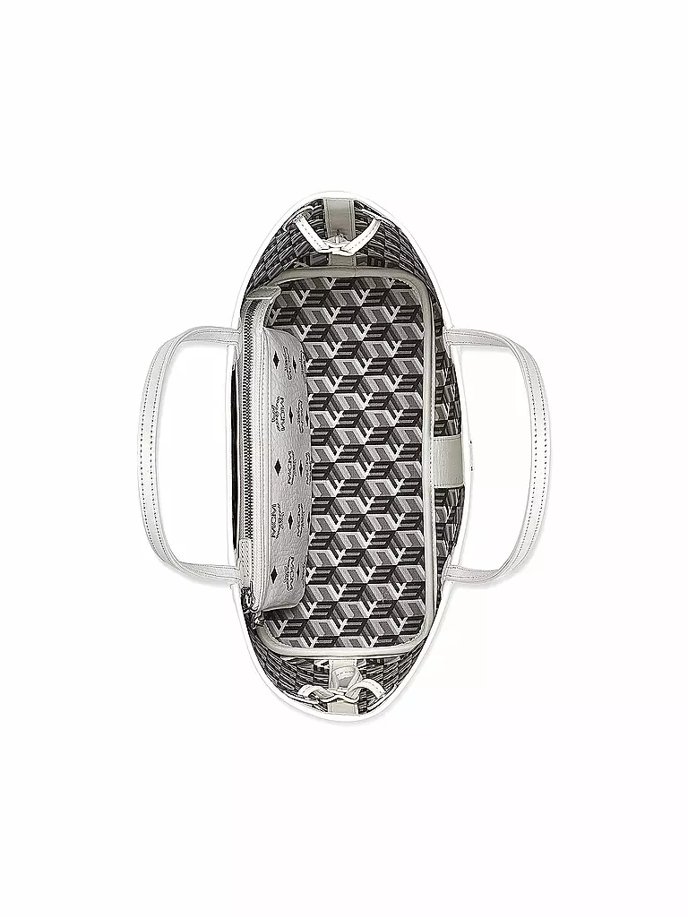 MCM Wendetasche - Shopper LIZ Small weiss