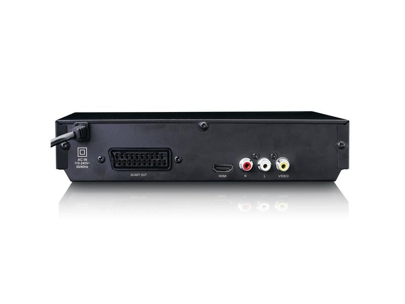 Lenco DVD-Player DVD-120 Schwarz DVD-Player mit HDMI- und SCART-Anschluss sowie Display und Fernbedienung
