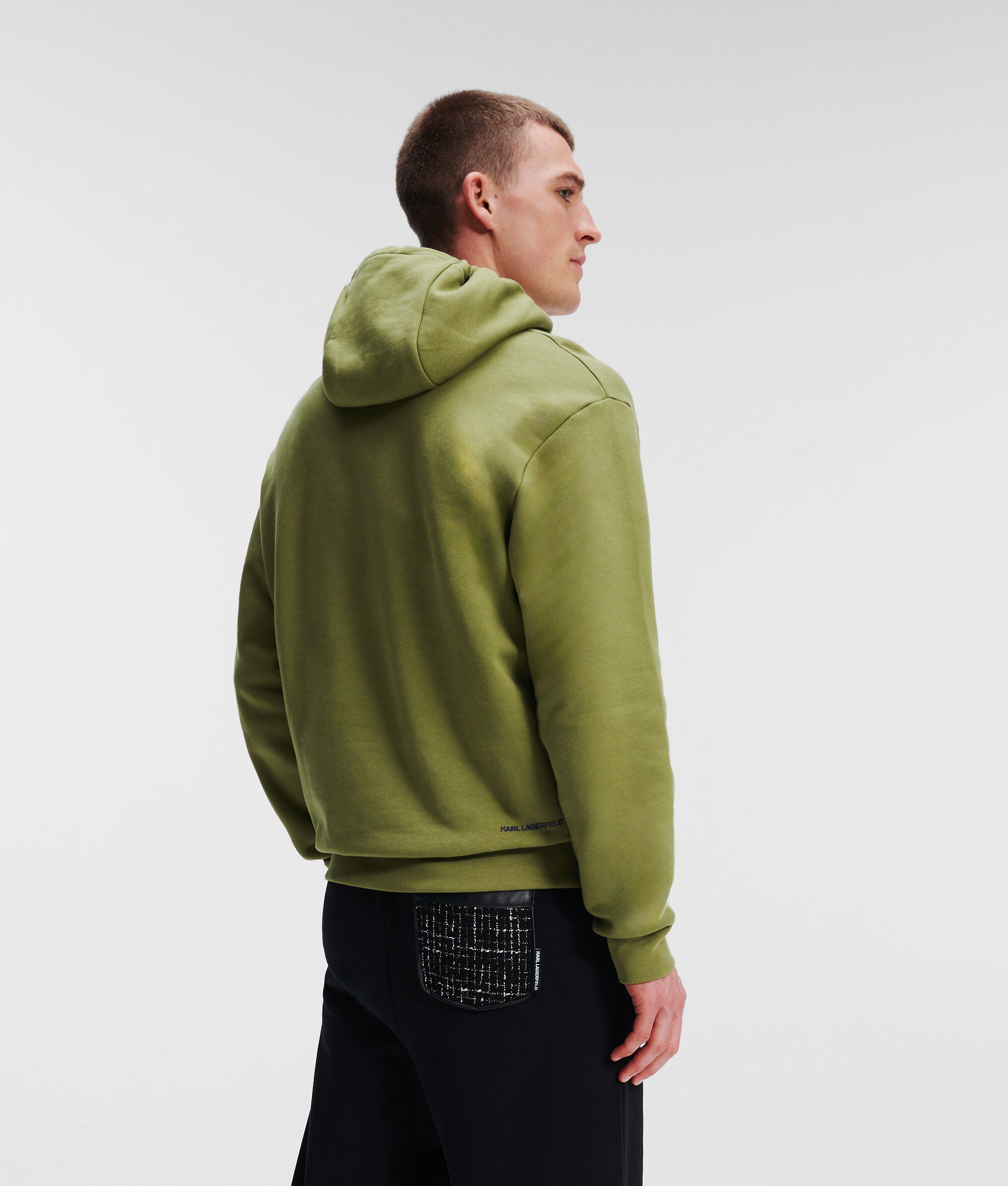SWEAT À CAPUCHE COLOR-BLOCK AVEC LOGO KARL