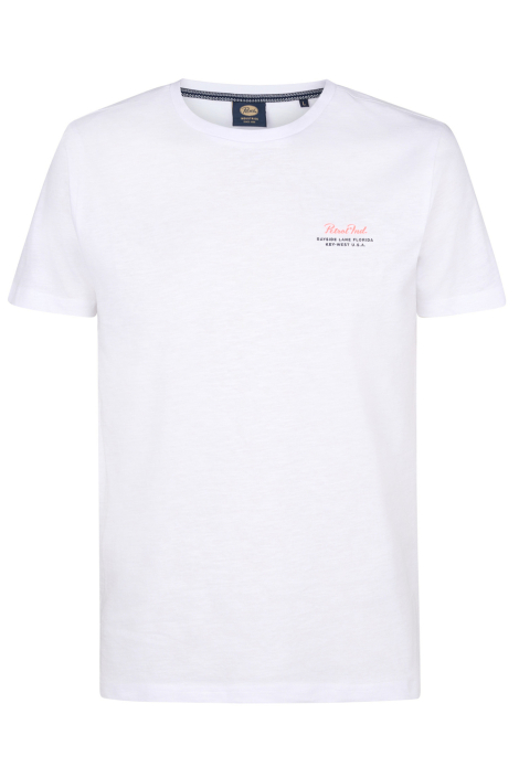 Petrol Industries witte heren t-shirt