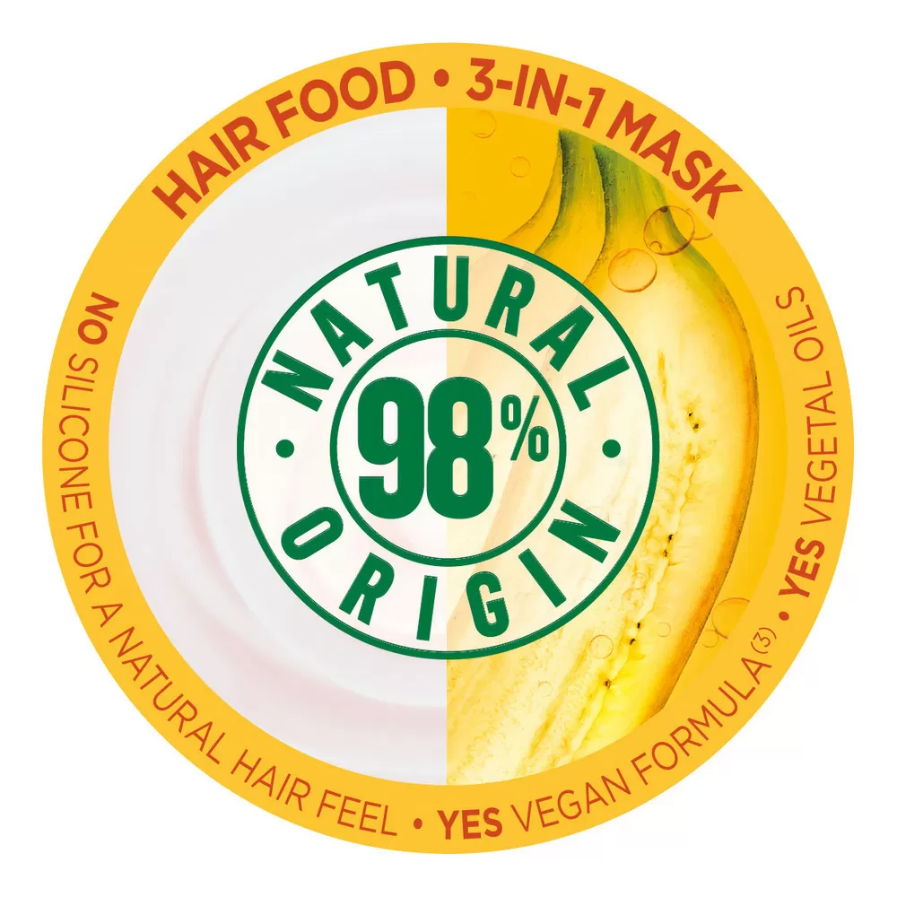 Garnier Fructis Hair Food Banana Mask - 400 ml.