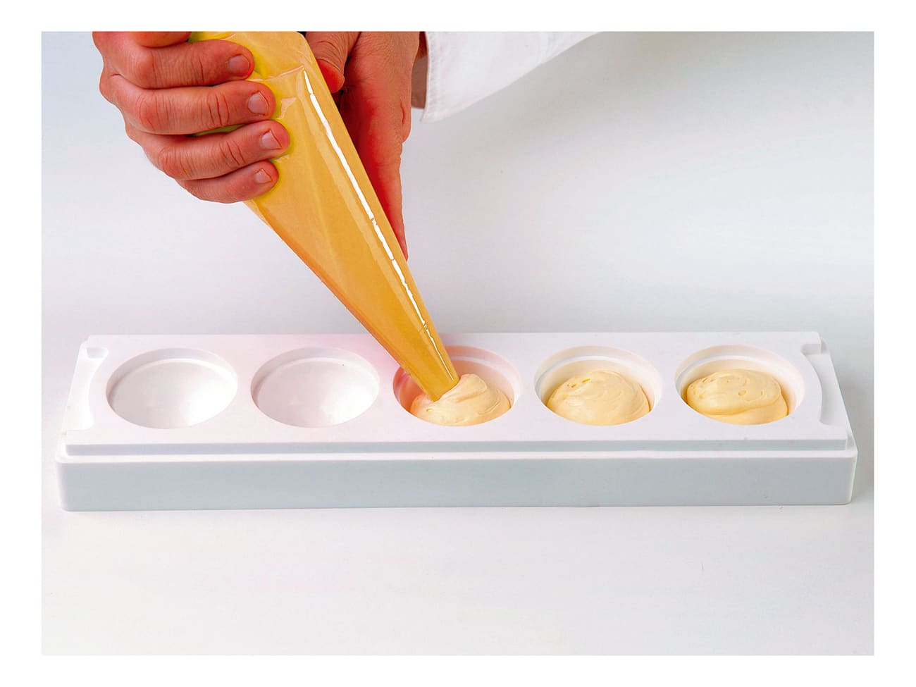 Moule silicone professionnel 3D - 5 sphères - Ø 5,8 cm - Silikomart