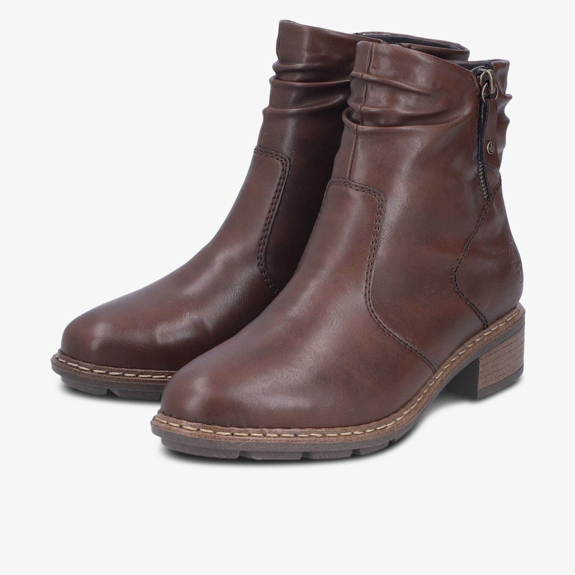 rieker Damen Klassische Stiefeletten braun