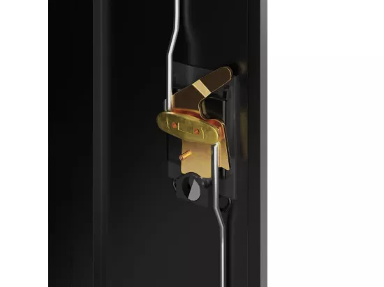 Classeur noir 90x40x90 cm acier