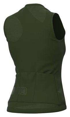 Maillot Femme Alé Color Block S/Less Vert Olive