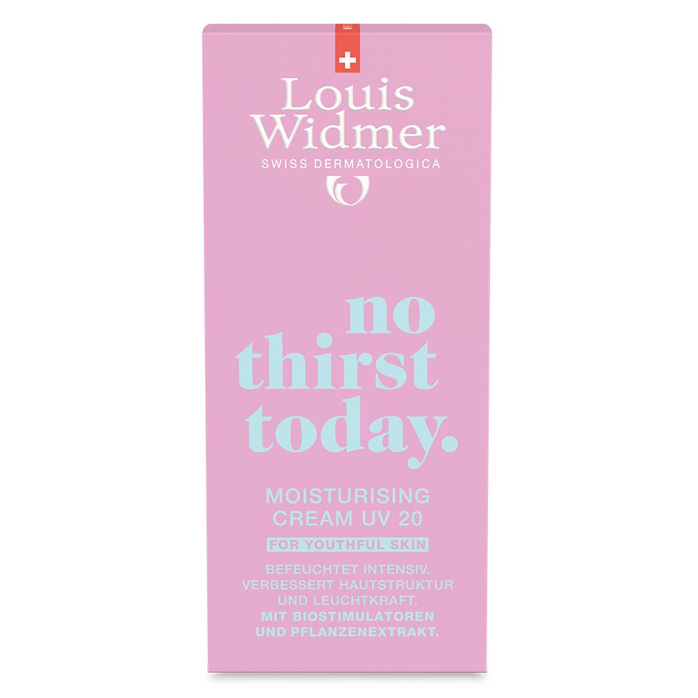Louis Widmer Moisturising Cream UV 20 – no thirst today