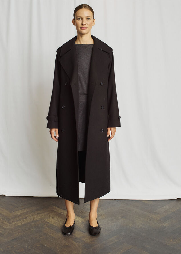 Bruun & Stengade BS Kaylee Wool Coat Black