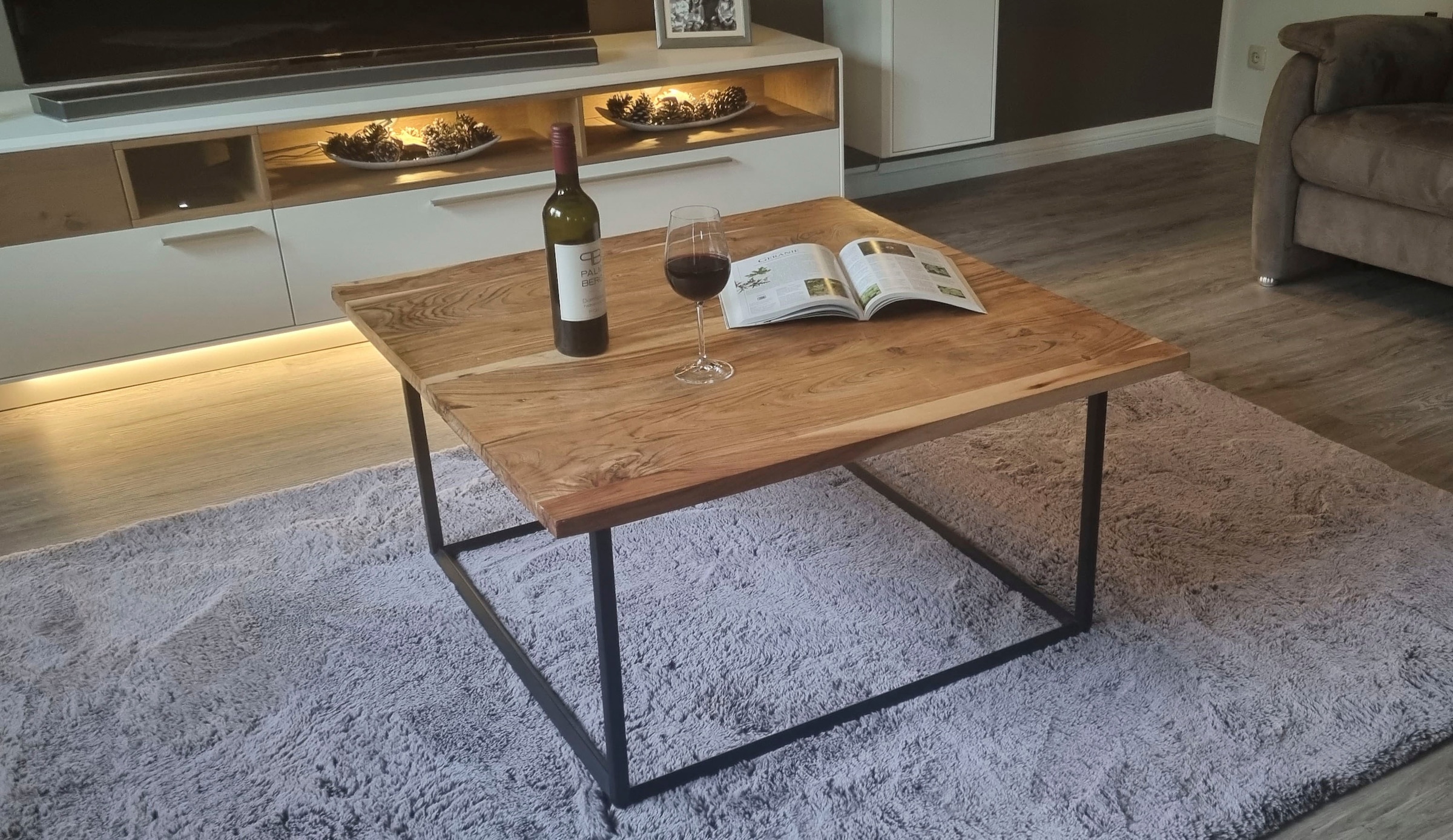 Ambiente Haus Couchtisch »Urban Couchtisch eckig -B 92cm« 1 Stk. tlg.