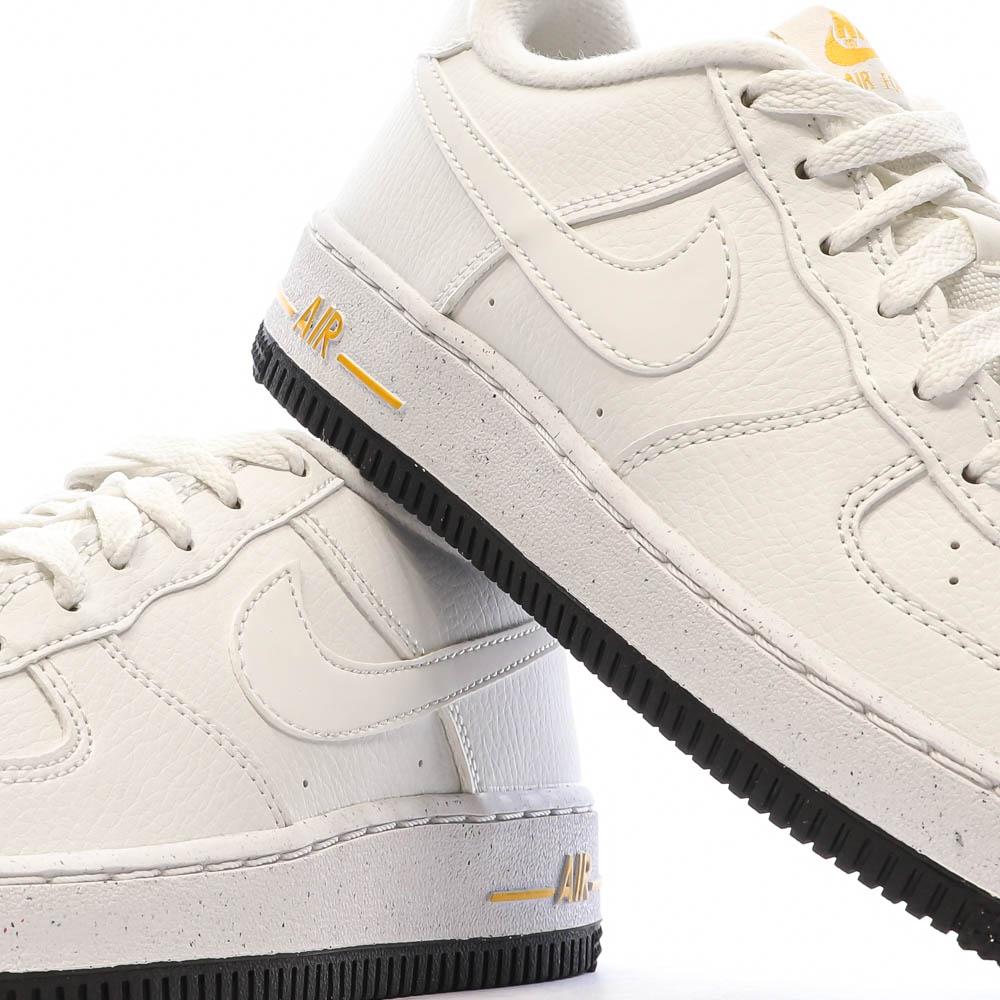 Nike Baskets Blanches Garçon Nike Air Force 1 Impact