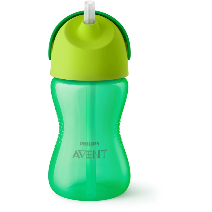 Philips Avent Strohhalmbecher SCF79801 grün 300 ml 12M+
